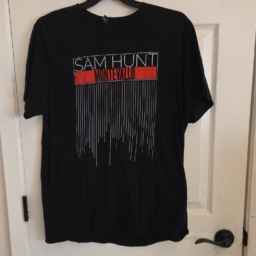 Sam Hunt Black Graphic T-Shirt